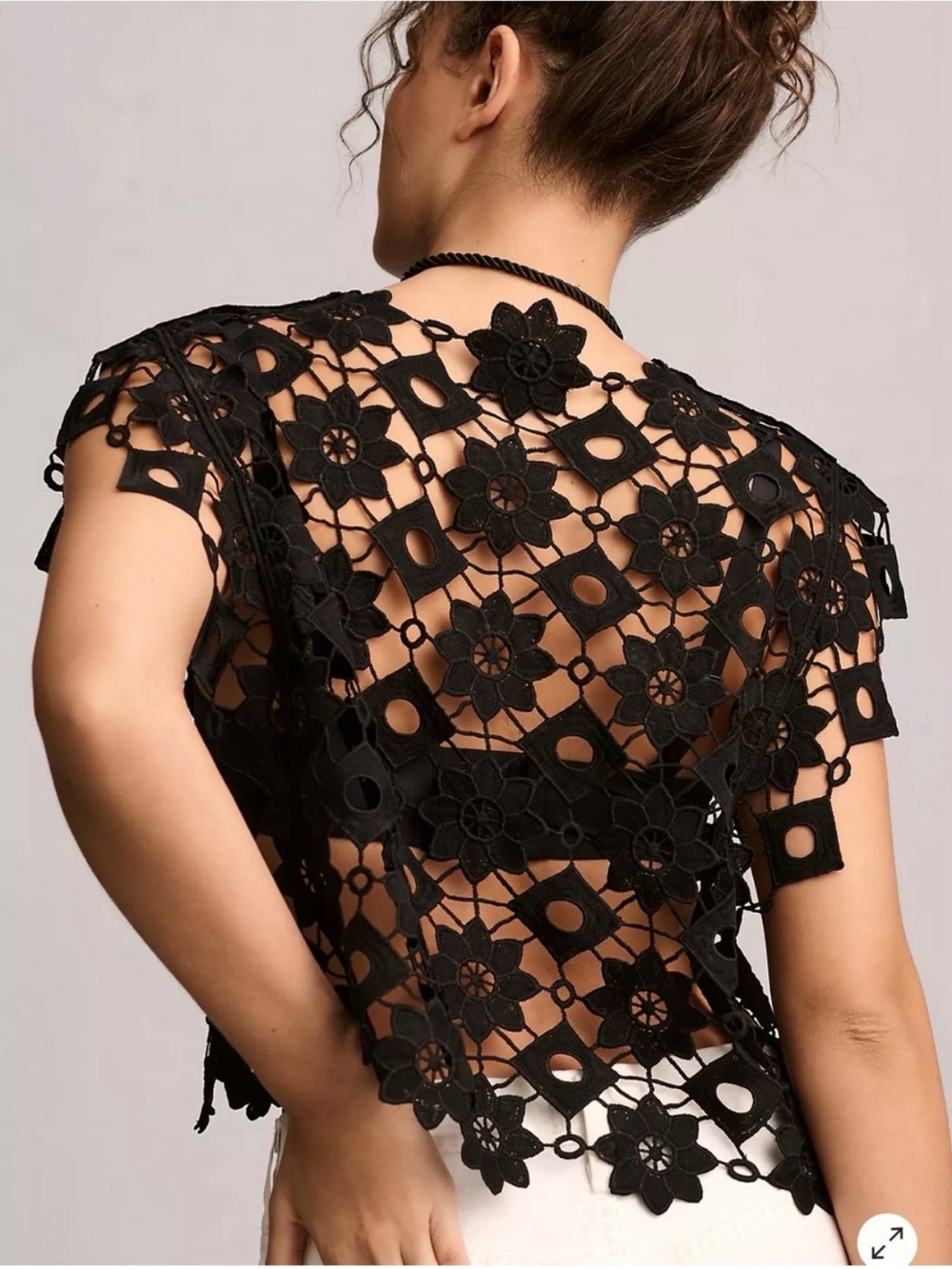 Maeve Floral Shell Top - Picture 2 of 6